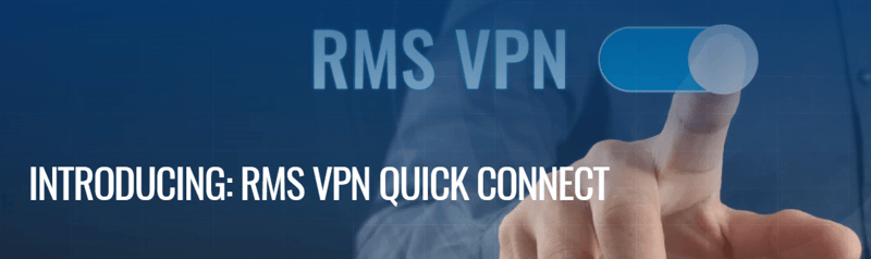 RMS VPN Quick Connect – Conexión VPN aún más sencilla para un equipo remoto