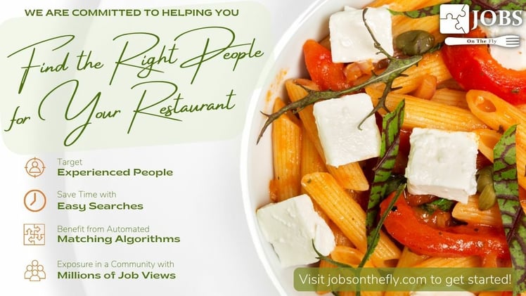Find the right people for your restaurant