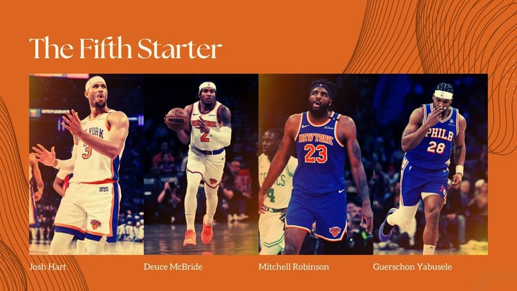 Who Should Be the Fifth Starter?