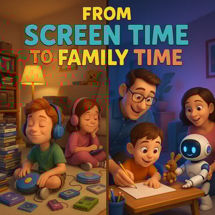 From Screen Time to Family Time: Using AI to Cope and Remember