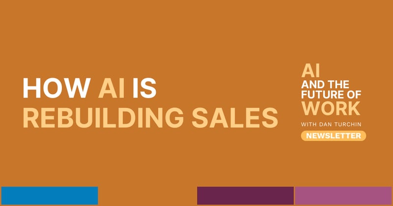How AI is rebuilding sales [Newsletter #83]