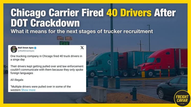 🎣 Chicago Trucking Company Fired...
