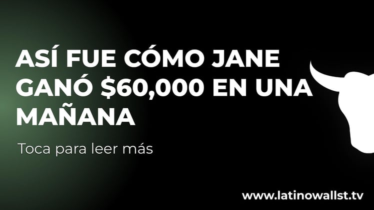 Ganancia: $60,000 en una mañana