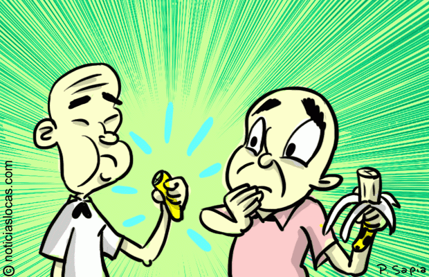 Crean una banana con piel comestible