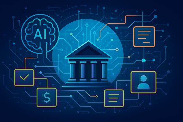 The Bank That Builds Itself: AI Systems Start Self-Organizing