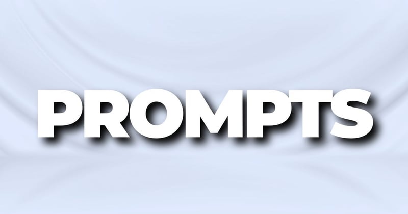 ¿En qué se parecen los espárragos y los prompts?