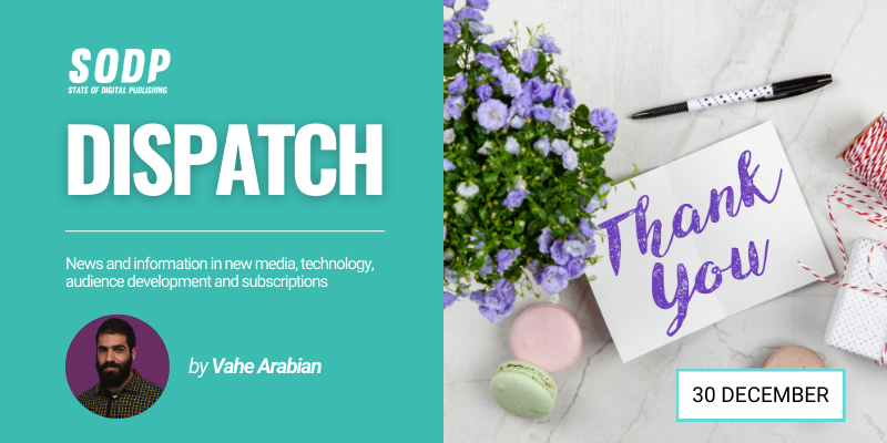 SODP Dispatch - 30 December 2025