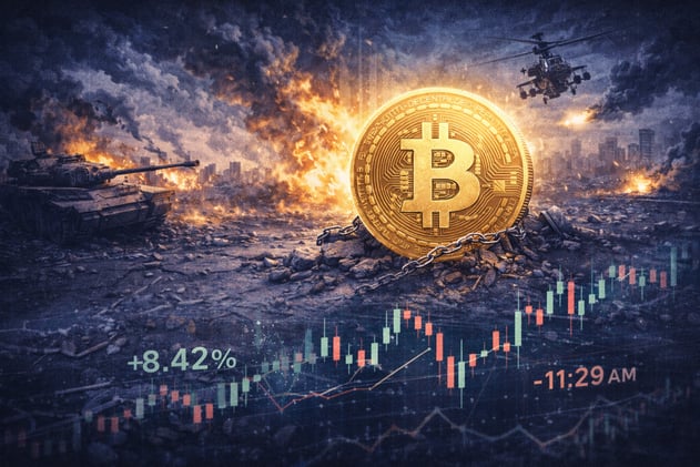 🪙 War didn’t break Bitcoin. It repriced it.