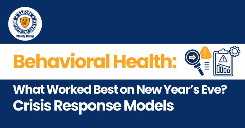 What Worked Best on New Year’s Eve?Crisis Response Models