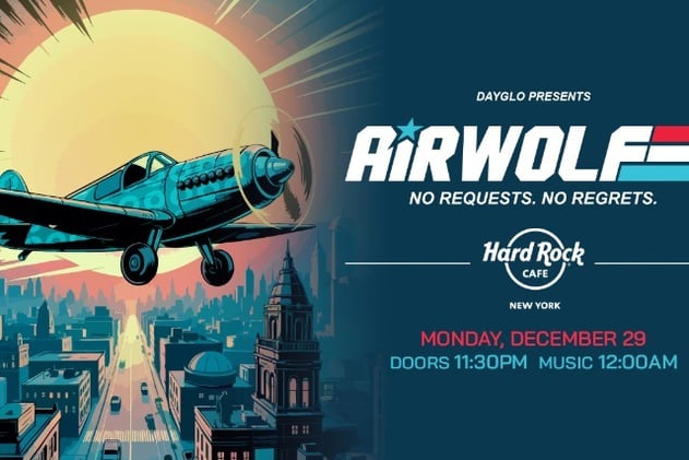 NYC! Airwolf Late Night at Hard Rock Cafe