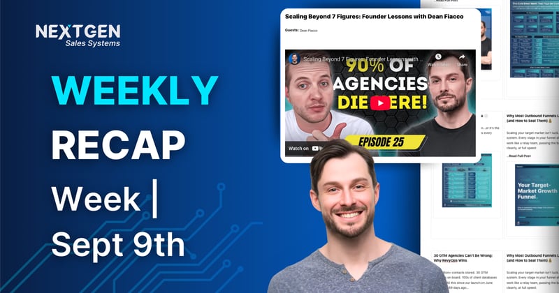 Ben Reed's Weekly B2B Growth Insights & Highlights | Sept 9th, 2025