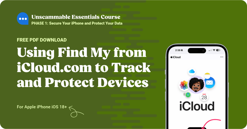 Using Find My from iCloud.com to Track and Protect Devices  – PDF Download