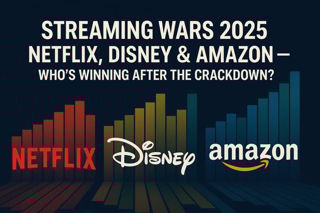 Streaming Wars 2025: Netflix, Disney & Amazon, Who’s Winning After the Crackdown?