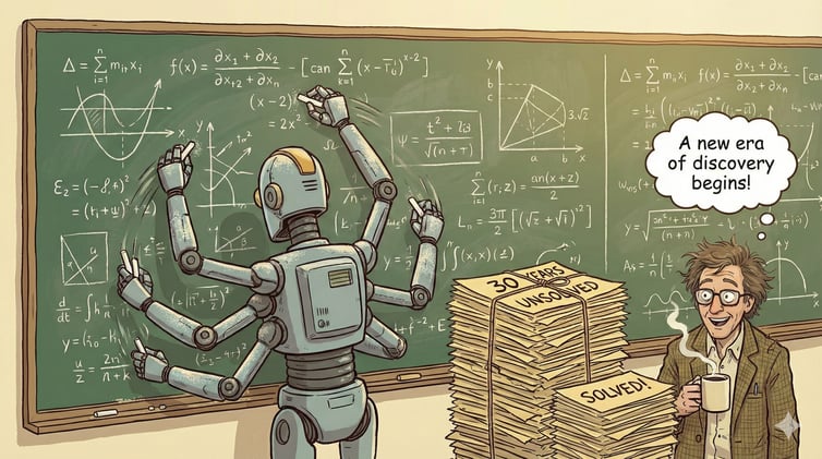 AI cracks 30-year math problem