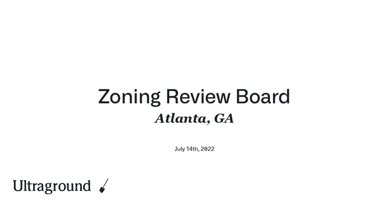 Atlanta Zoning