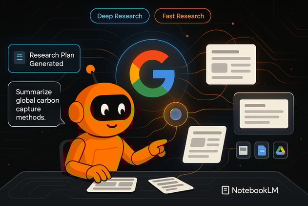 Google's NotebookLM handles research while you work