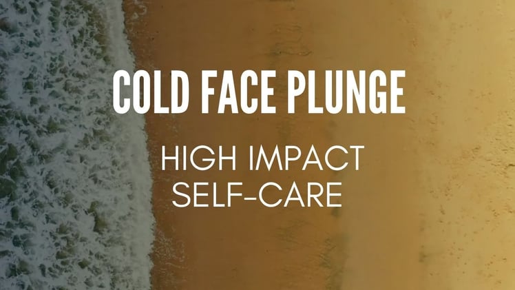 Cold Face Plunges: Self-Care Habits to Make a Positive Impact 