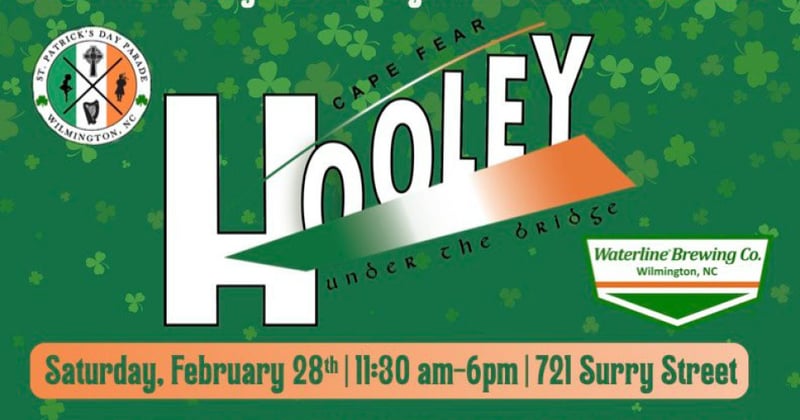 PCJ Fri Feb 27: Hooley Weekend in ILM ☘️