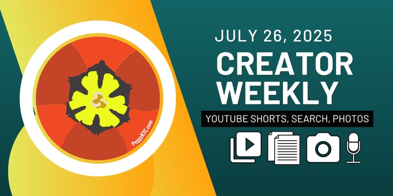 Creator Weekly: YouTube Shorts & Google Photos AI Tools, Follow Reddit Keywords