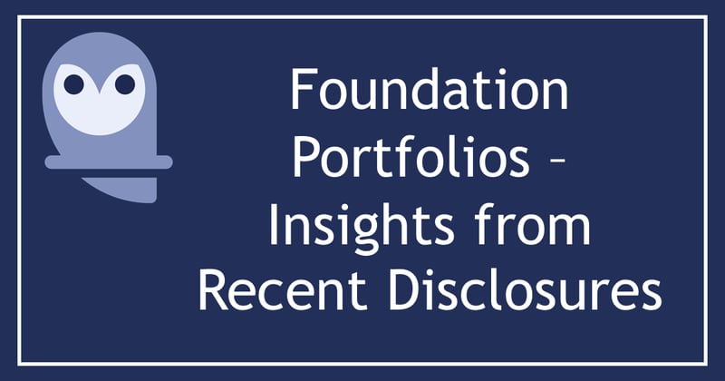 Foundation Portfolios - Insights from Recent Disclosures