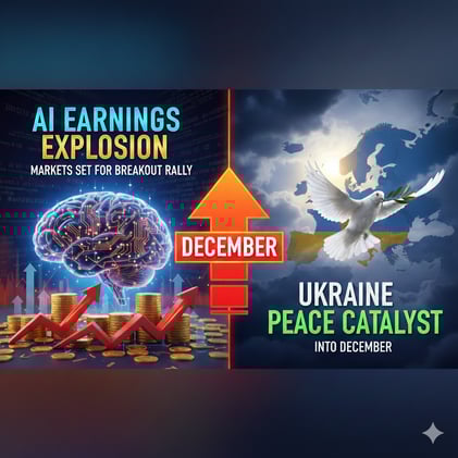 π AI EARNINGS EXPLOSION & UKRAINE PEACE CATALYST: Markets Set for Breakout Rally Into December