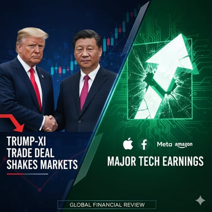 π¨ BREAKING: Trump-Xi Trade Deal Shakes Markets | Major Tech Earnings Drive Volatility