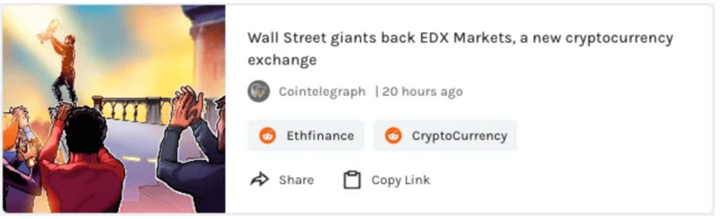 Charles Schwab, Fidelity, and Citadel back EDX Markets, a digital asset exchange