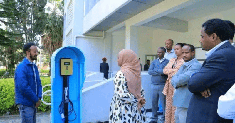 Ethiopia is now making EV chargers  