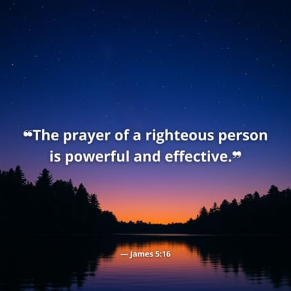 🙏 Verse of the Day: James 5:16