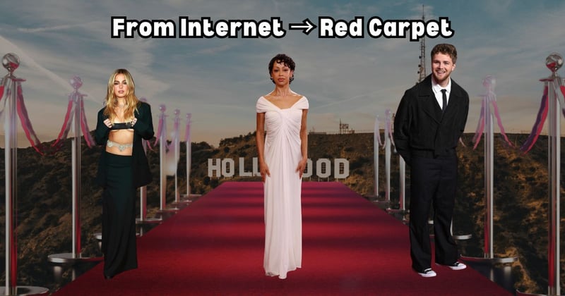 When the Internet Walks the Red Carpet