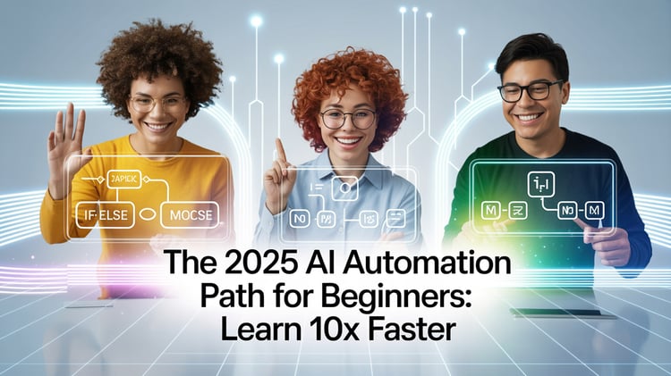 🌱 The 2025 AI Automation Path For Beginners: Learn 10x Faster