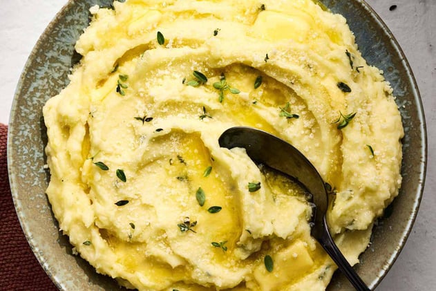 Creamy Parmesan Mashed Potatoes
