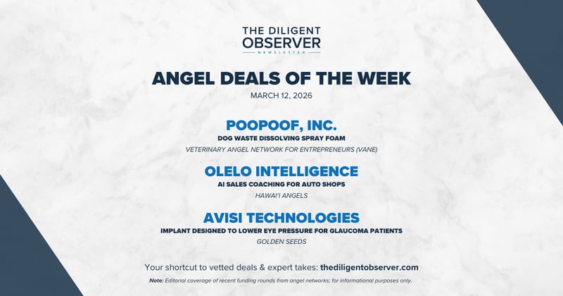 Dissolving Dog Poop, Fundable ≠ Investable, and What 100+ Angel Investors Value Most