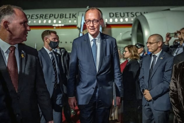 German Chancellor Merz Makes First Visit to Israel, Reinforces Strategic Ties