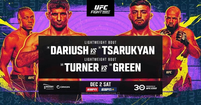 Weekly Knockout (UFC) - Fight Night Tsarukyan vs. Dariush