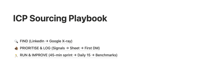The ICP system that pulls 100 perfect buyers in 45 minutes