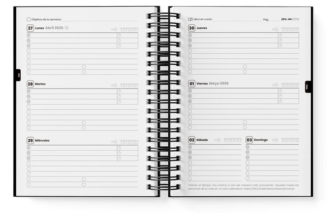 Así es la vista semanal renovada