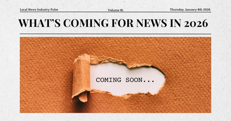 📰 What’s coming for news in 2026