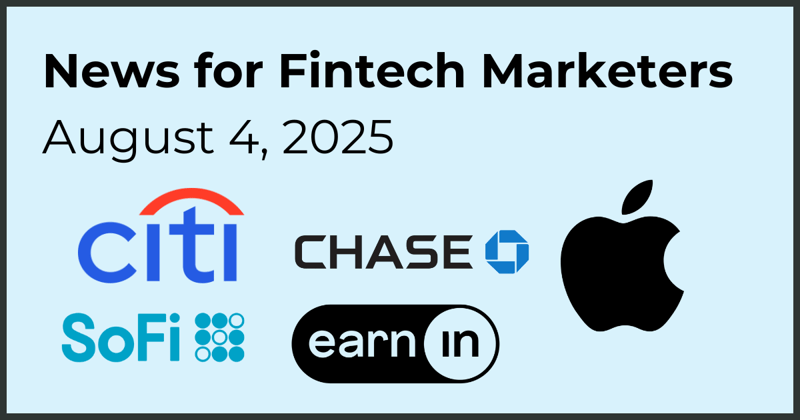 News for Fintech Marketers