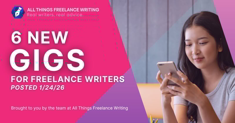 1/24 Freelance Writing Jobs