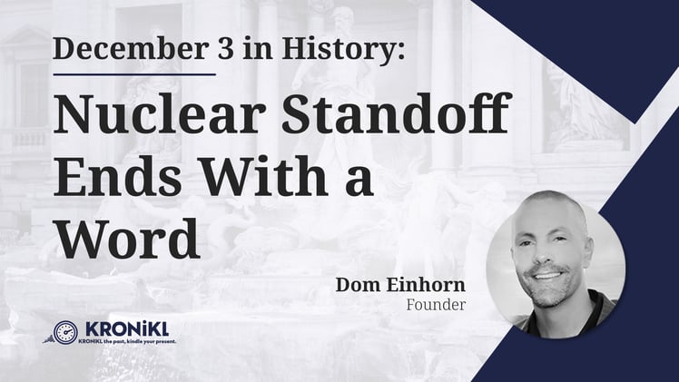 Nuclear Standoff Ends With a Word