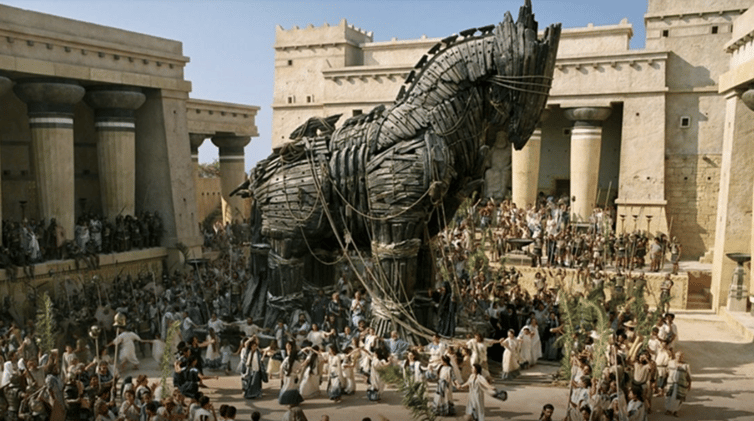 🥛- el CABALLO de Troya cripto, no entra NI PAGANDO