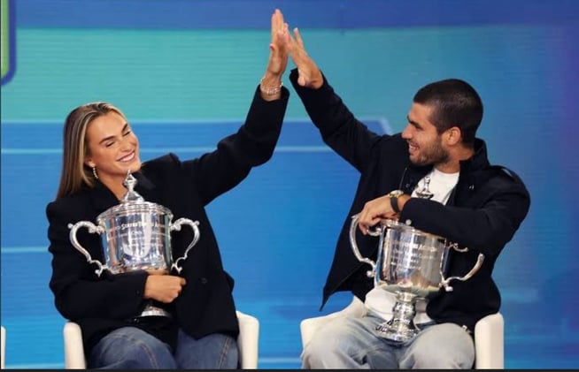 Alcaraz & Sabalenka Get Love Confessions  