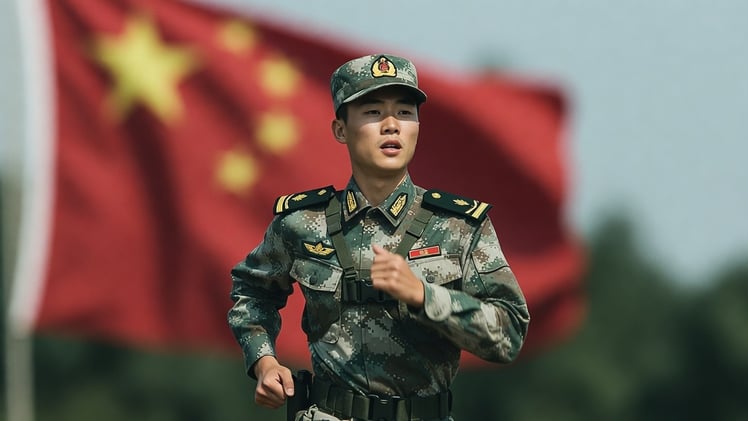 China Conducts Large-Scale Military Drills Near Taiwan