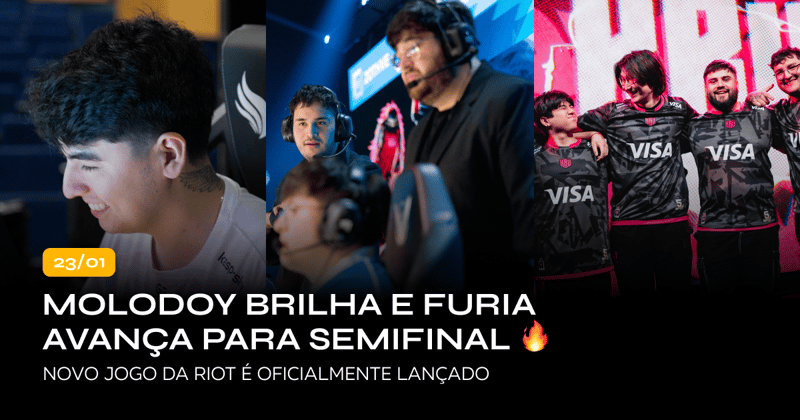molodoy brilha e FURIA avança para semifinal 🔥