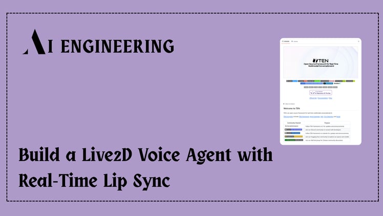 [Hands-On] Build a Live2D Voice Agent with Real-Time Lip Sync