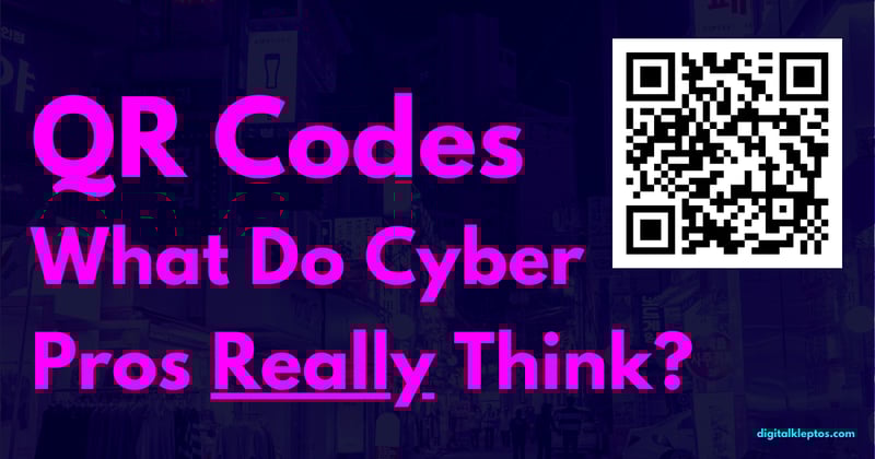 QR Codes — Friend or Foe? Just How Bad Are They?