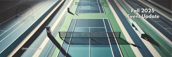 New Dates Added - Fall Tennis Schedule Update 