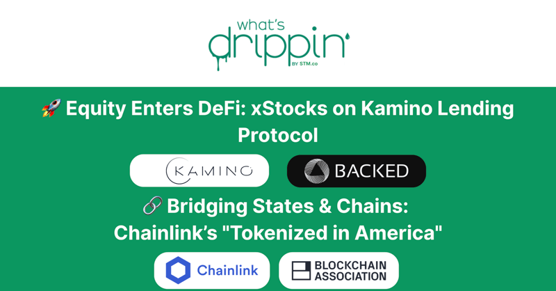 🏦 Onchain Lending for Tokenized Stocks and Chainlink's State Scoreboard