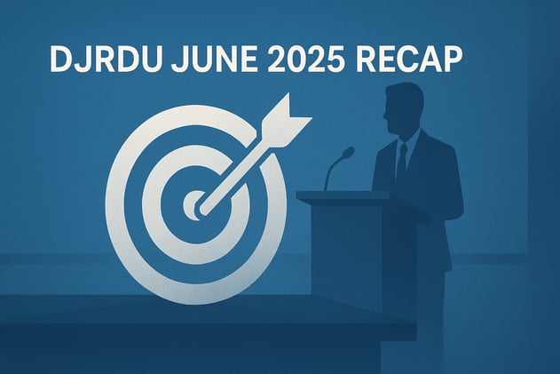🎯 DJRDU Recap: June '25 UX Design Leadership 